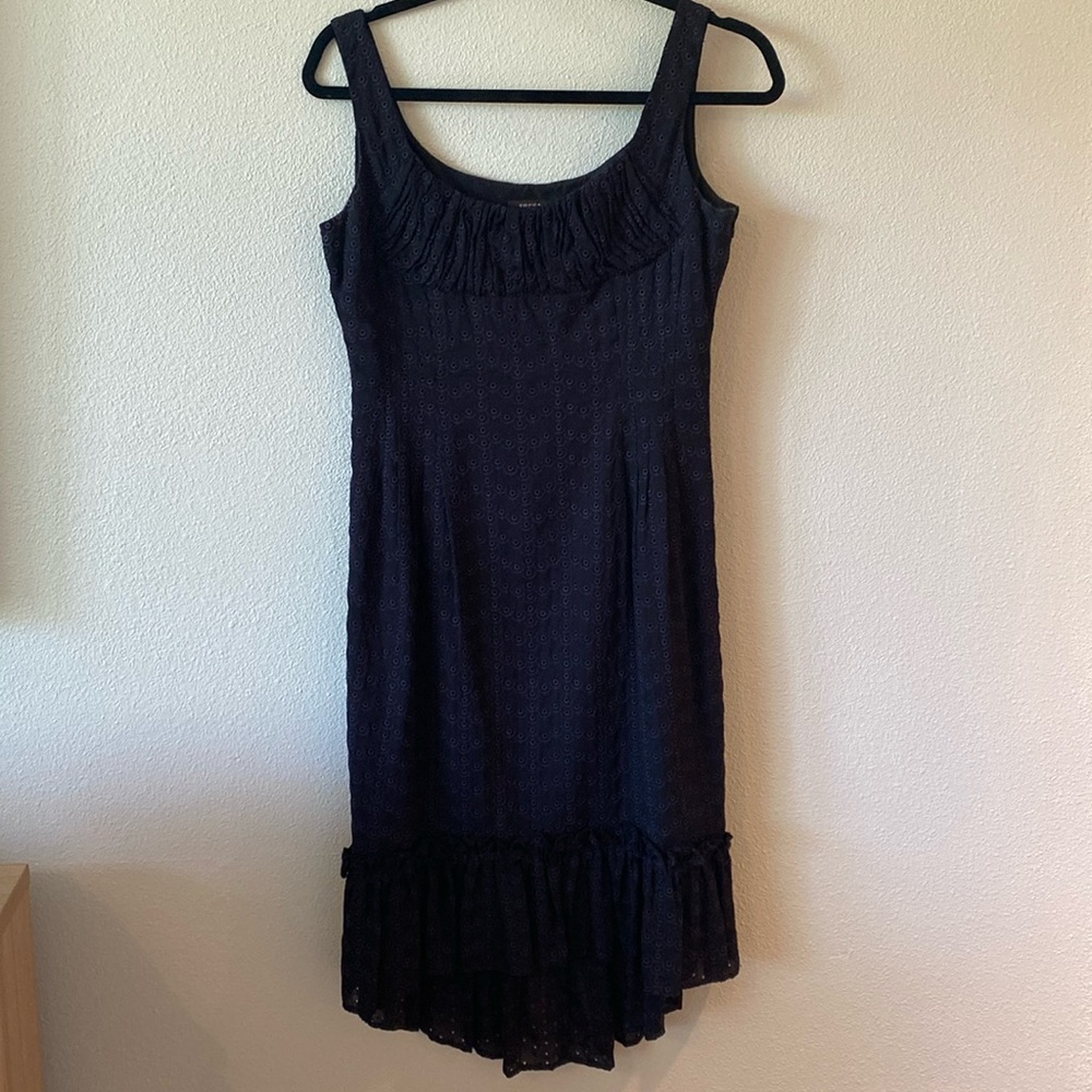 Tocca eyelet dress